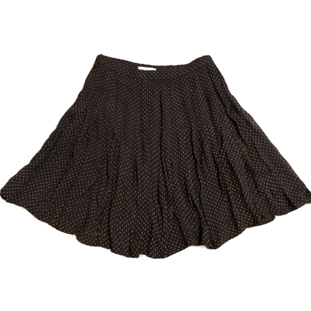 Ann Taylor full brown high wasted mini skirt si…